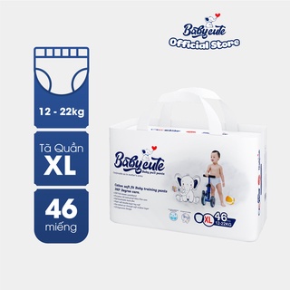 Tã Bỉm Quần Babycute Size XL 46 miếng (12-22kg) Thương Hiệu Việt Mẫu Mới