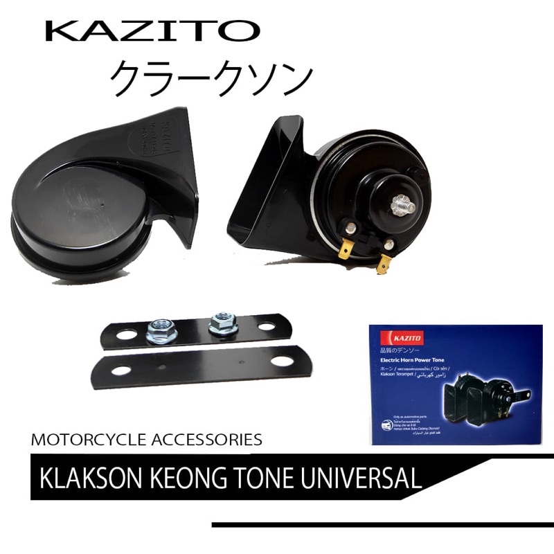 Bộ Kèn Xe Hơi/Xe Máy Denso / Kazito jsm 86 Chất Lượng Cao