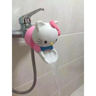 DỤNG CỤ NỐI ĐẦU VÒI  NƯỚC HÌNH KITTY DOREMON CHO BÉ