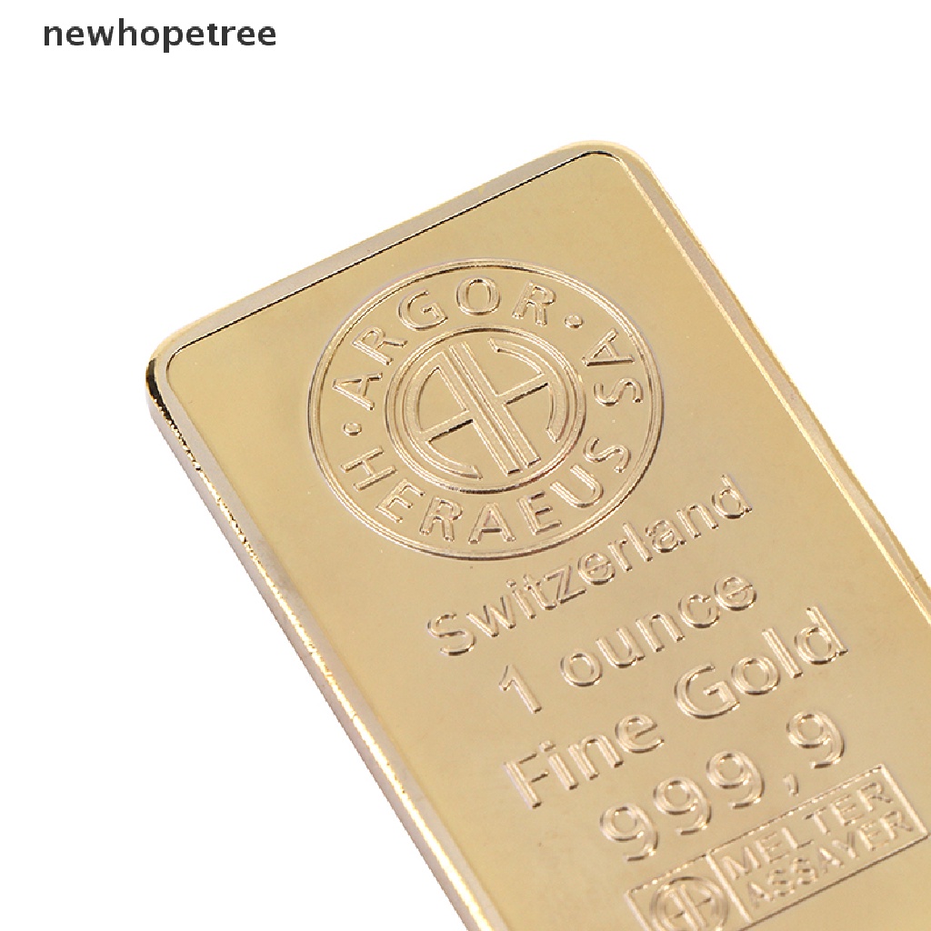 Newhopetree Đồng Xu Kỉ Niệm Nhiều Lớp Mạ Vàng