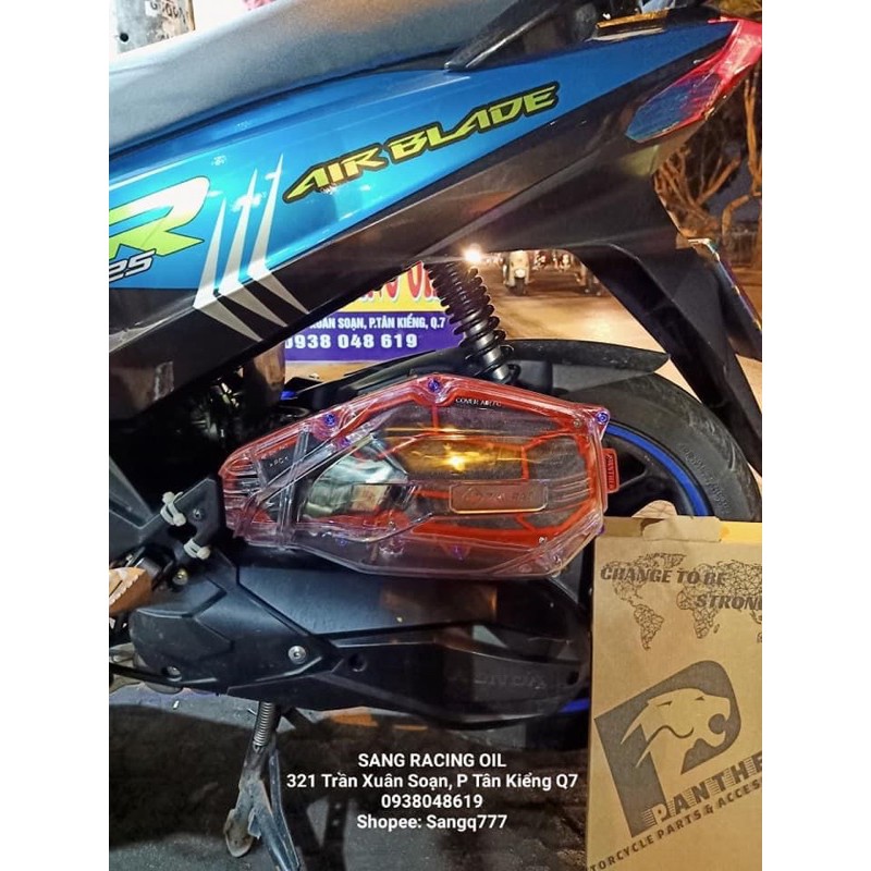 ỐP BẦU LỌC GIÓ BÔ E TRONG SUỐT ZIPHAT CLICK125 VARIO PCX150 SH MODE