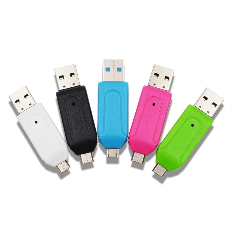 Đầu Đọc Thẻ Nhớ Micro Usb Tf Sd 2 Trong 1 | BigBuy360 - bigbuy360.vn