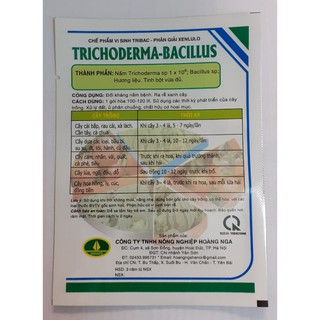 men vi sinh EM nấm tricho - chế phẩm ủ phân trichoderma bacillus 50g