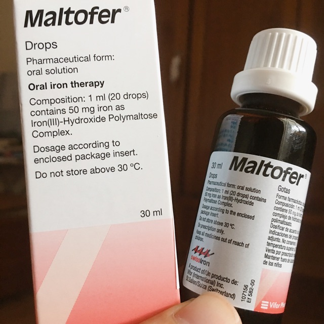 Sắt Maltofer Drops
