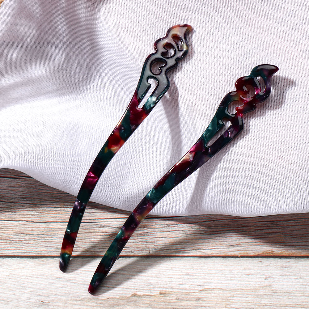 Kẹp Tóc Thiết Kế Đơn Giản Phong Cách Vintage Cho Nữ