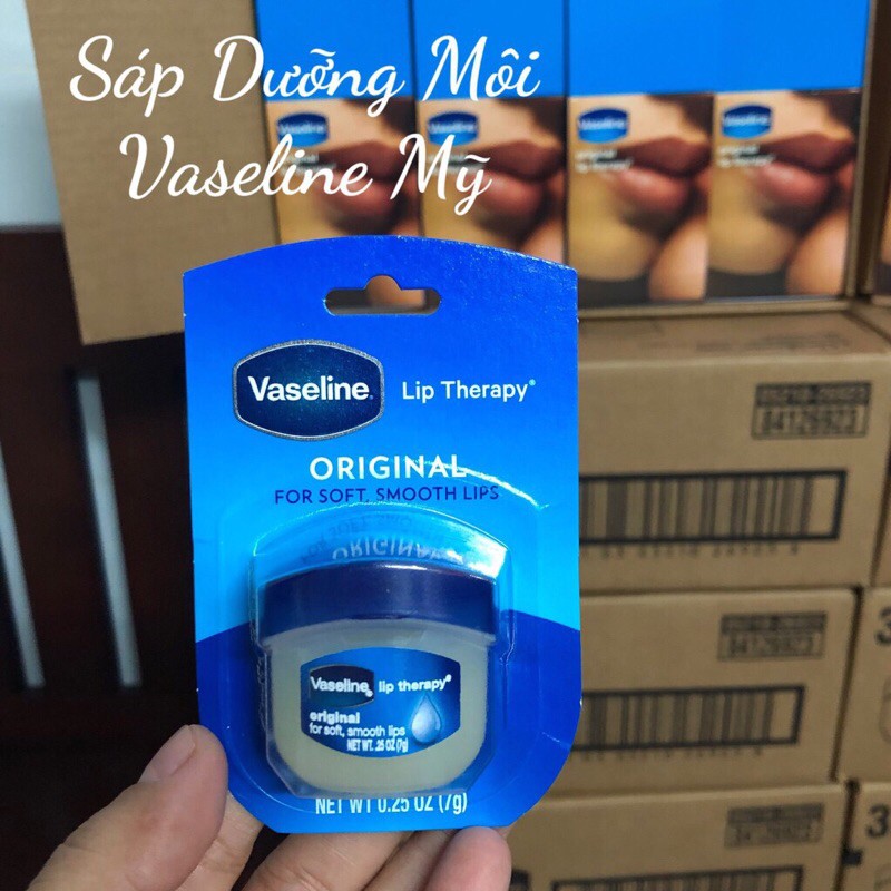 Vaseline Dưỡng Môi , Sáp dưỡng môi Vaseline Lip Therapy 7g