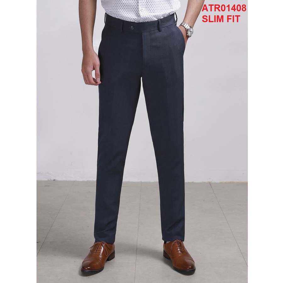 Quần Âu Aristino Không Nhăn Nhẹ Mát Form Slim ATR01508