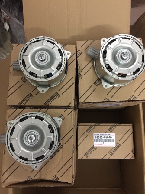 Mô tơ quạt két nước xe Vios đời 2003-2013, 2014-2019