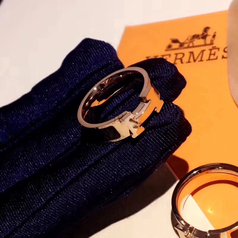 Replica BLACK CERAMIC LOGO CẮT VÀNG RING