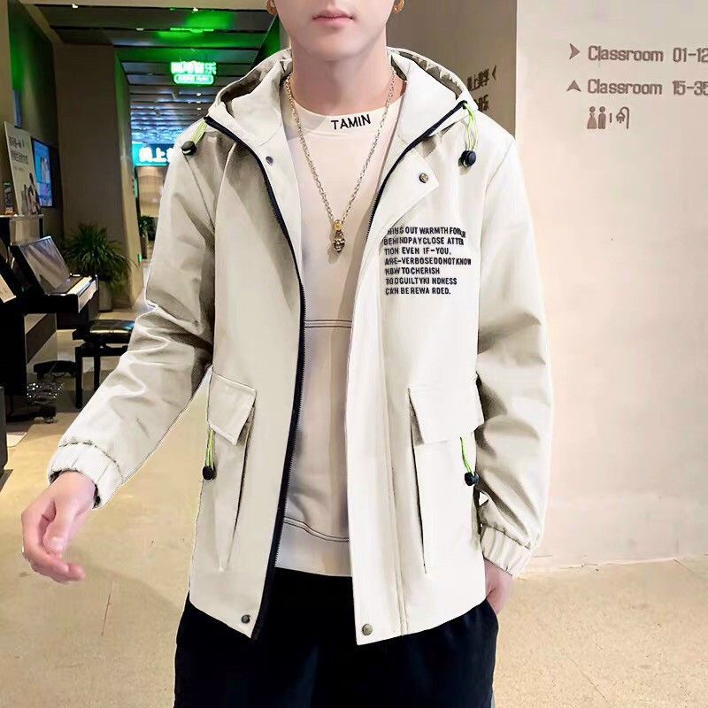 (Siêu Phẩm 2020)Áo khoác kaki túi hộp FASHION chữ in dày dặn | BigBuy360 - bigbuy360.vn