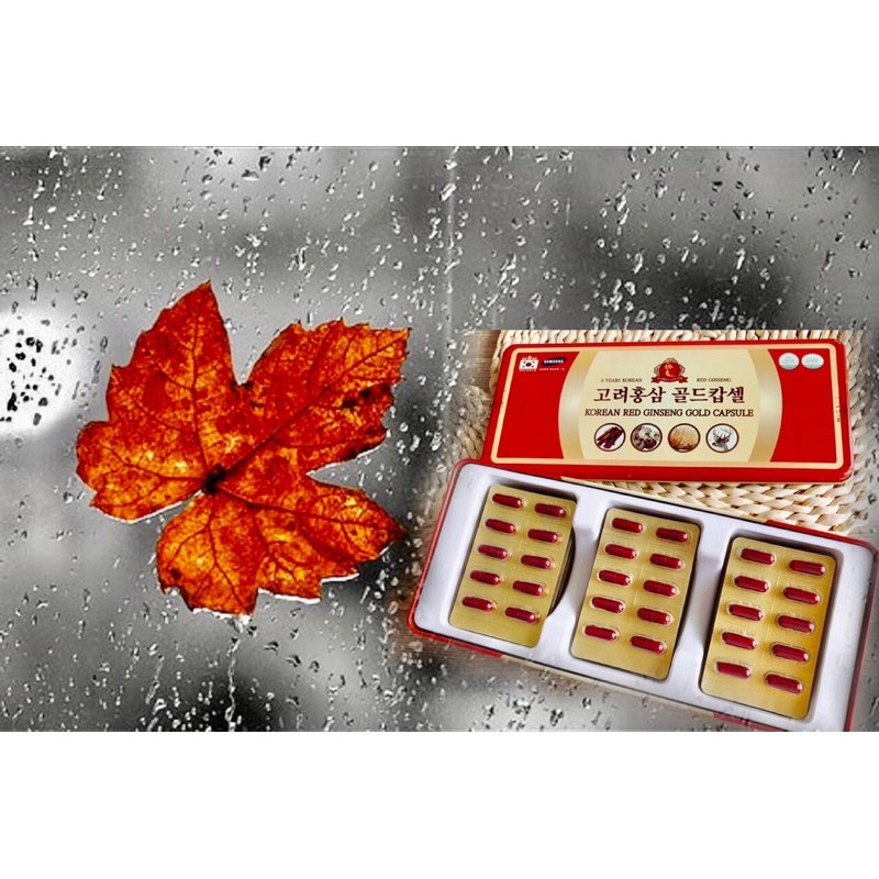 Viên Hồng sâm đông trùng nhung hươu linh chị Hàn Quốc 120 viên-Korean Red Ginseng Gold Capsule | BigBuy360 - bigbuy360.vn