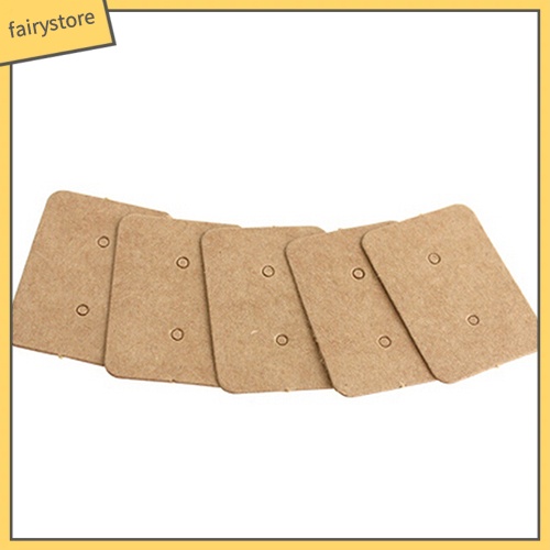 Set 100 Thẻ Treo Trưng Bày Bông Tai Trang Sức 25x35mm
