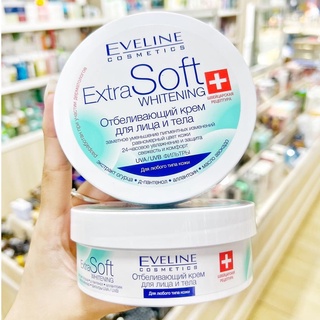 Kem dưỡng EVELINE Extra Soft Whitening Face and Body Cream 200ml