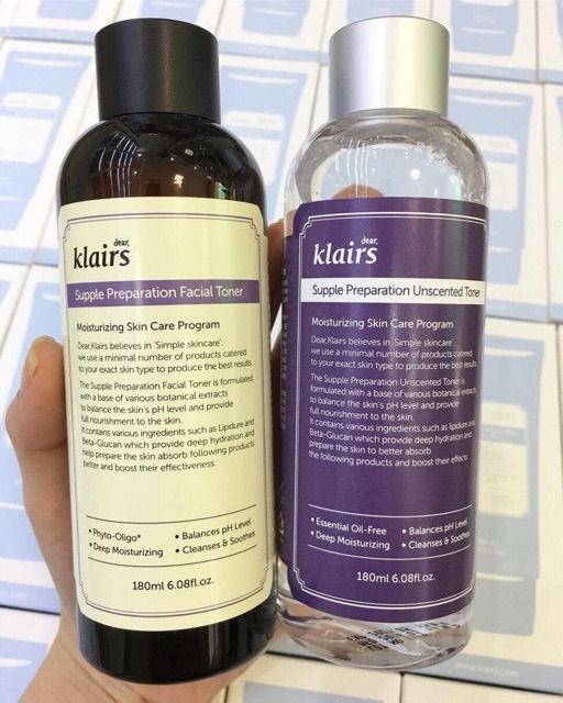 Nước hoa hồng DEAR KLAIRS SUPPLE PREPARATION UNSCENTED TONER 180ML | BigBuy360 - bigbuy360.vn