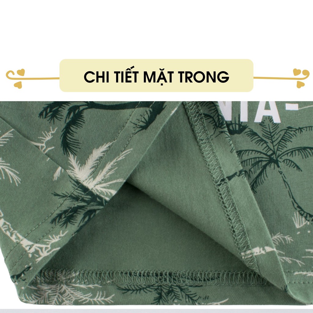 Áo thun bé trai ngắn tay 27Kids áo cộc nam 100% Cotton cho trẻ từ 2-10 tuổi BSTS4