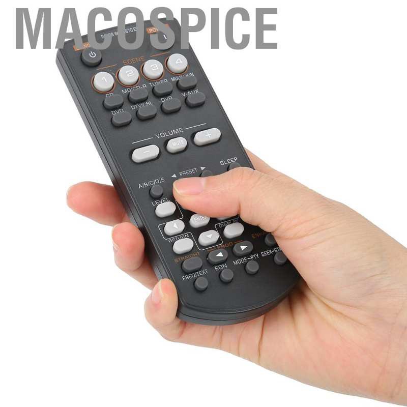 Macospice DVD AV Remote Control For Yamaha RAV28 RAV34 RAV250 RX-V361 RX-V365 HTIB-680