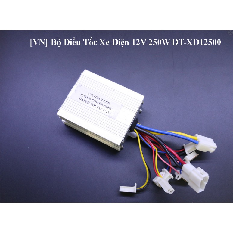 Bộ Điều Tốc Xe Điện 12V 250W