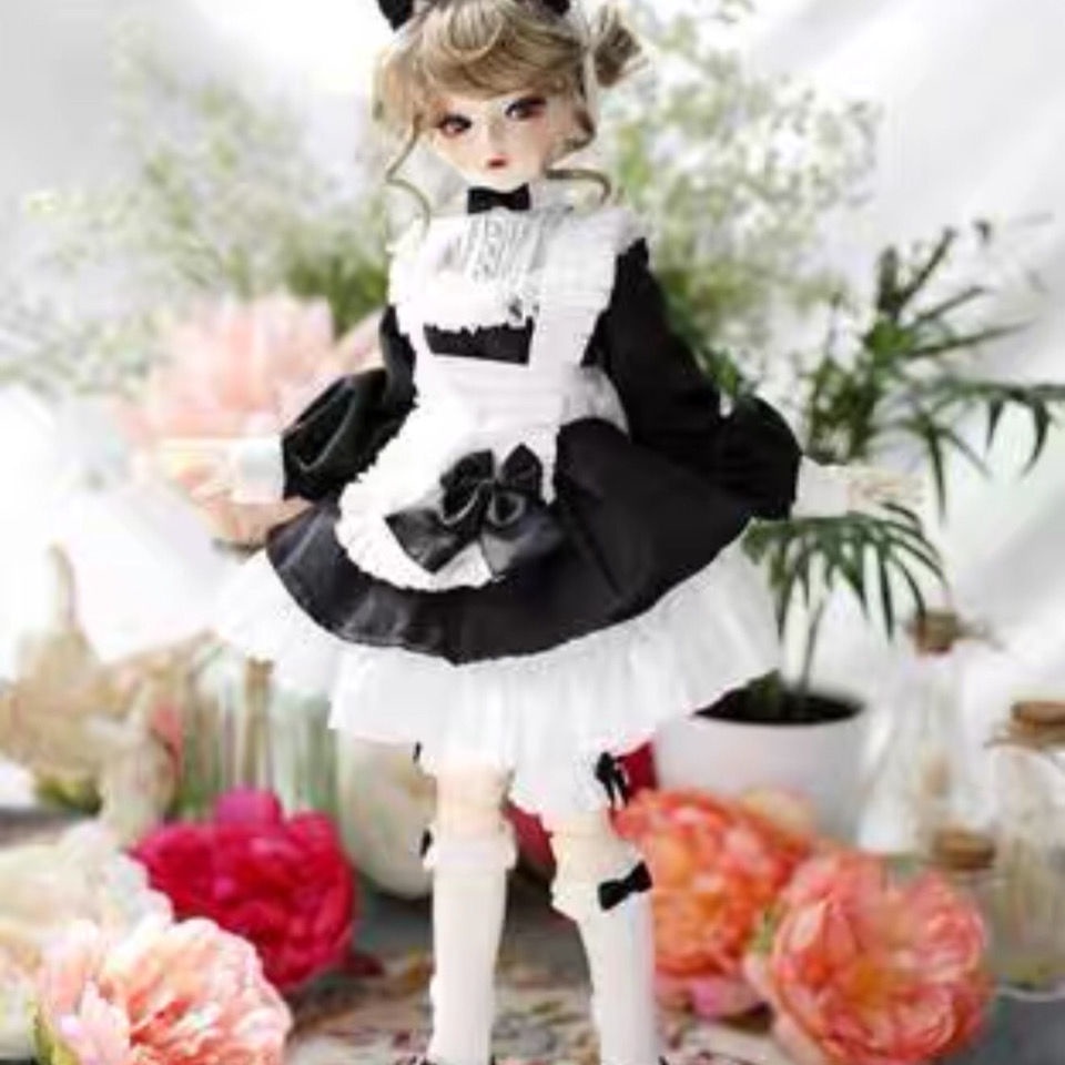 Đầm Hầu Gái BJD 1 / 3 9.14 Phong Cách Retro Xinh Xắn Cho Bé Gái 1 / 4 1 / 6 1 / 3