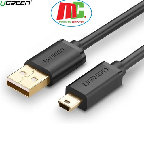 Cáp USB 2.0 Sang USB Mini Ugreen 10354/10355/10385/10386 (Dài 0,5m đến 3m) - Hàng Chính Hãng