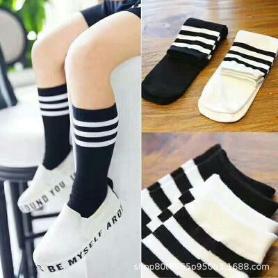 Tất cao cổ 2 sọc hàng đẹp, tất boot cao cổ cho bé Fanekids FA036