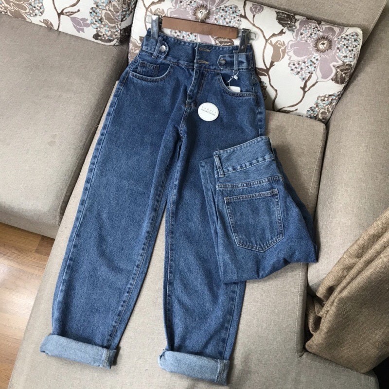 Quần jean baggy quảng châu HA12 | BigBuy360 - bigbuy360.vn