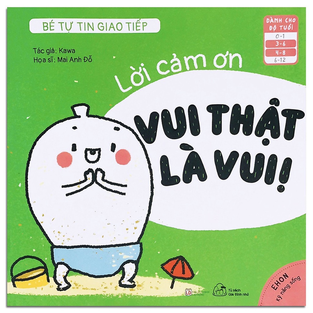 Sách Ehon kỹ năng sống - Bé tự tin giao tiếp