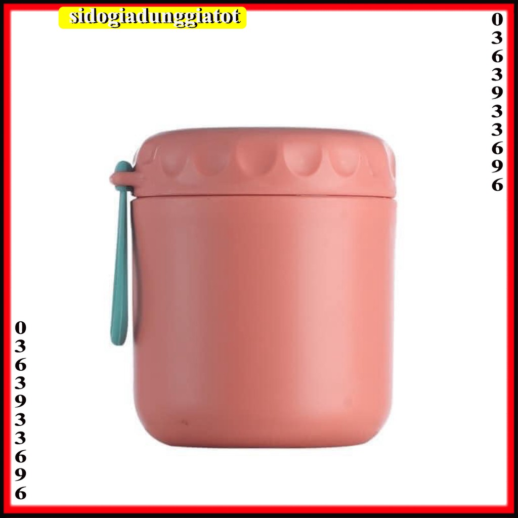 Bình ủ cháo siêu tiện lợi ELE ANCE 430ml hàng cao cấp - SĐGDGT