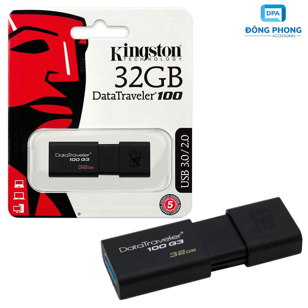 USB Kingston 32GB Chính Hãng Tốc Độ 3.0