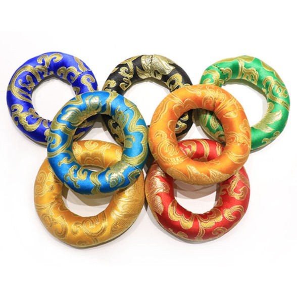 Chuông xoay Nelpal vàng sáng hàng thủ công kèm đệm (màu ngẫu nhiên)