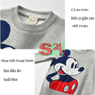 Áo len trẻ em dày 2 lớp TE07