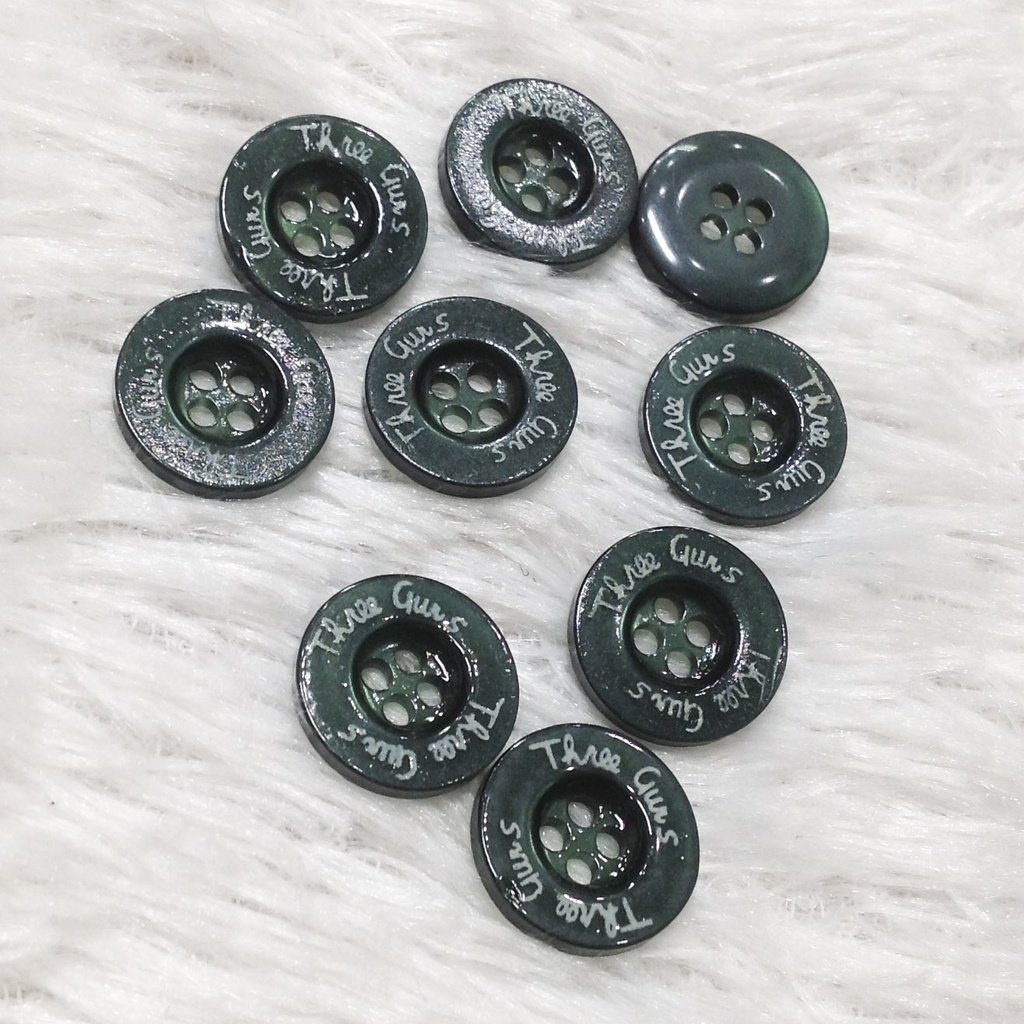 5 Chiếc cúc áo sơ mi nam nữ thời trang Nút in chữ đính kết quần tây kiểu