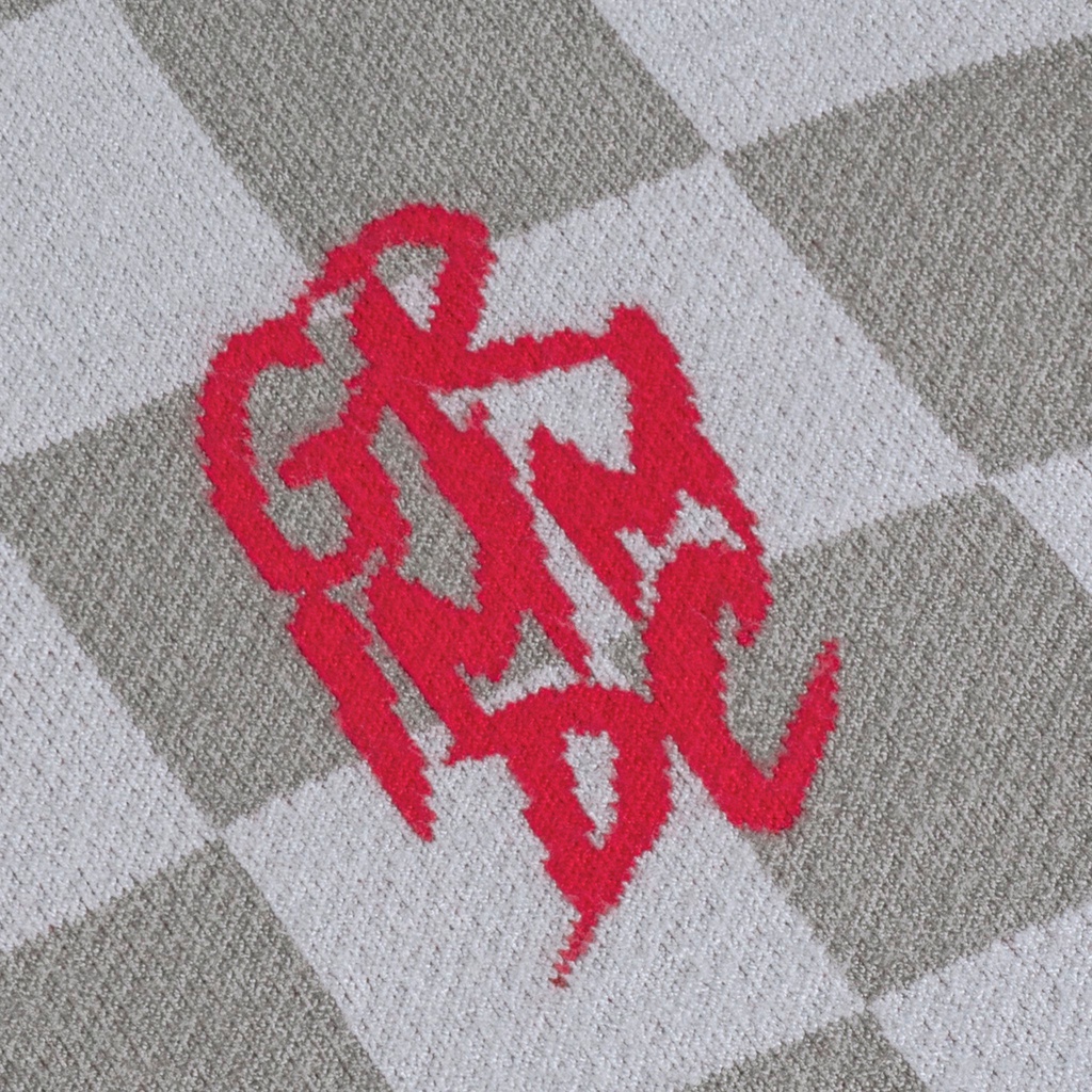 Grimm DC Áo Sweater Xoá Đói Giảm Nghèo // Caro Xám
