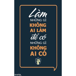 TRANH DÁN TƯỜNG 3D SLOGAN ĐỘNG LỰC - TRANH DÁN TƯỜNG VĂN PHÒNG LÀM VIỆC - YAN SHOP