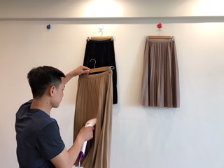 Sale Chân váy xếp ly ( ảnh thật shop chụp)