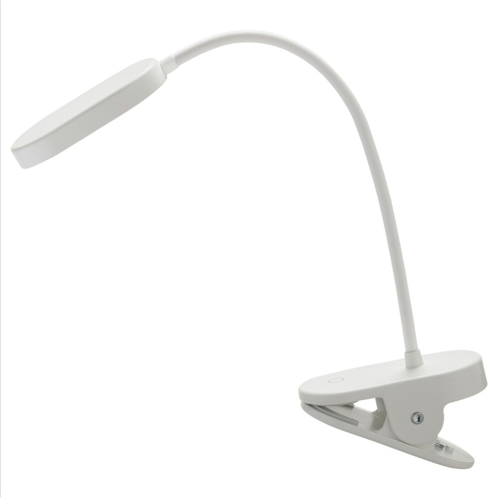 Đèn Led đọc sạch học tập làm việc kẹp đầu giường có thể điều chỉnh độ sáng sạc USB Ikea Ik75