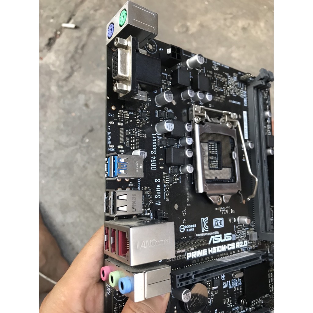 bo mạch chủ máy tính Asus PRIME H310M CS R2.0 2 khe ram ddr4 socket 1151 v2 mainboard Main PC H310