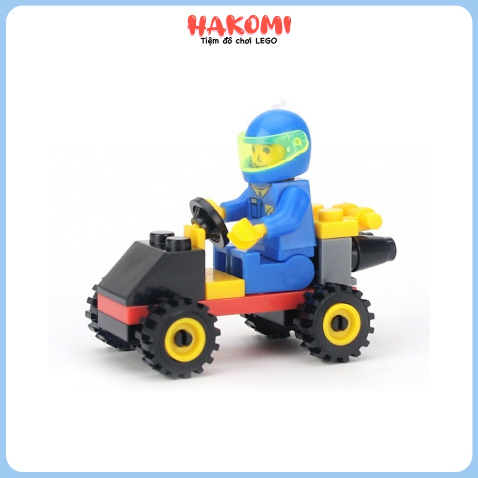 Đồ chơi lego xe tăng, máy bay, máy xúc, ô tô cho bé trai từ 4 tuổi giúp bé thông minh