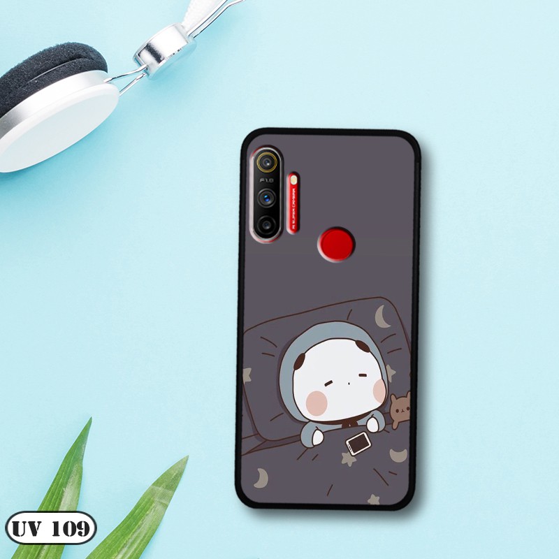 Ốp lưng điện thoại Realme C3 - lưng nhám viền dẻo