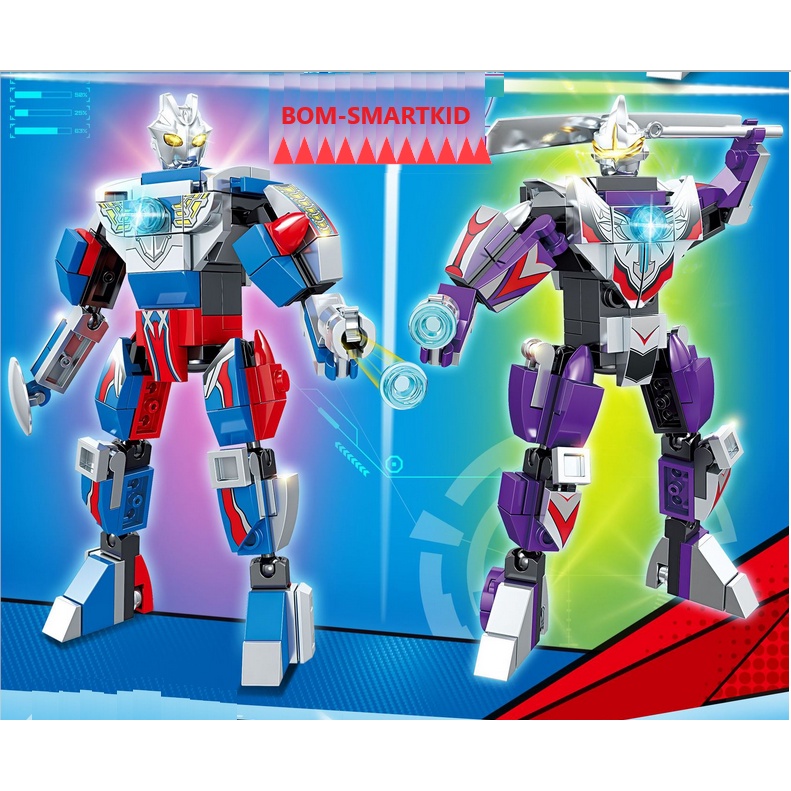 Lego xếp hình Chiến Hạm: Ô tô, Robot, Tàu chiến, Xe Swat cho Bé thỏa sức sáng tạo