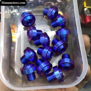 Ốc gắn chân gương Titanium