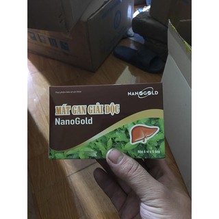 MÁT GAN GIẢI ĐỘC NanoGold ( dạng ống uống)