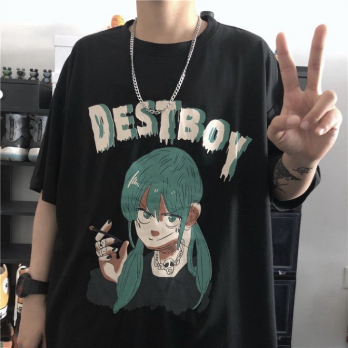 Áo thun tay lỡ Unisex, áo phông form rộng AT07 | BigBuy360 - bigbuy360.vn