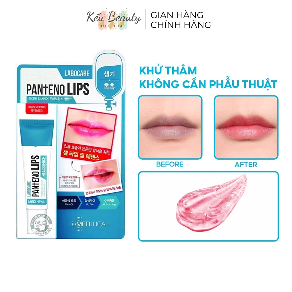 Son dưỡng Mediheal làm hồng và mềm môi Labocare Panteno Lips Healssence 10ml