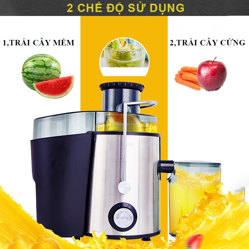 Máy ép chậm Juicer mẫu mới 2020 - Máy ép trái cây li tâm Juicer - Hàng nội địa Trung - Bảo hành 6 tháng