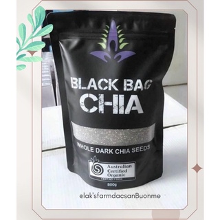 Hạt chia đen Úc Organic túi 500gram/Hạt chia ăn kiêng