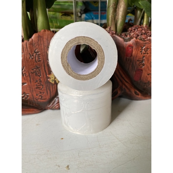 Băng keo ghép cây tự huỷ khổ 5cm màu trắng