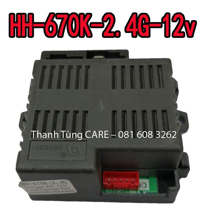 Bo Mạch Ô Tô Điện Trẻ Em HH-670K - 12V chính hãng HongHui