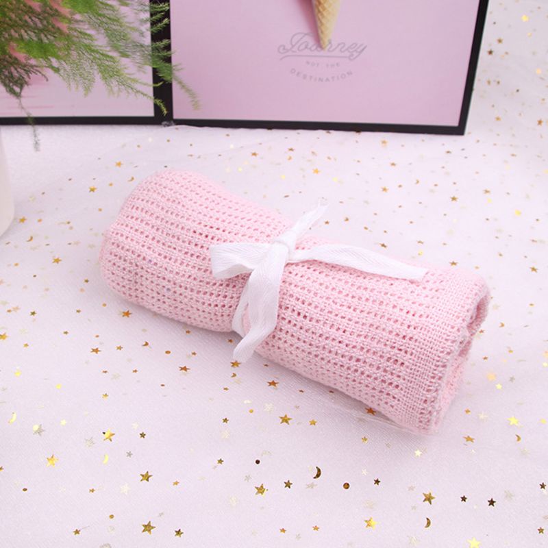 Chăn Quấn Mềm Mại Co Giãn Siêu Bền Dùng Làm Phụ Kiện Chụp Ảnh Cho Bé Sơ Sinh