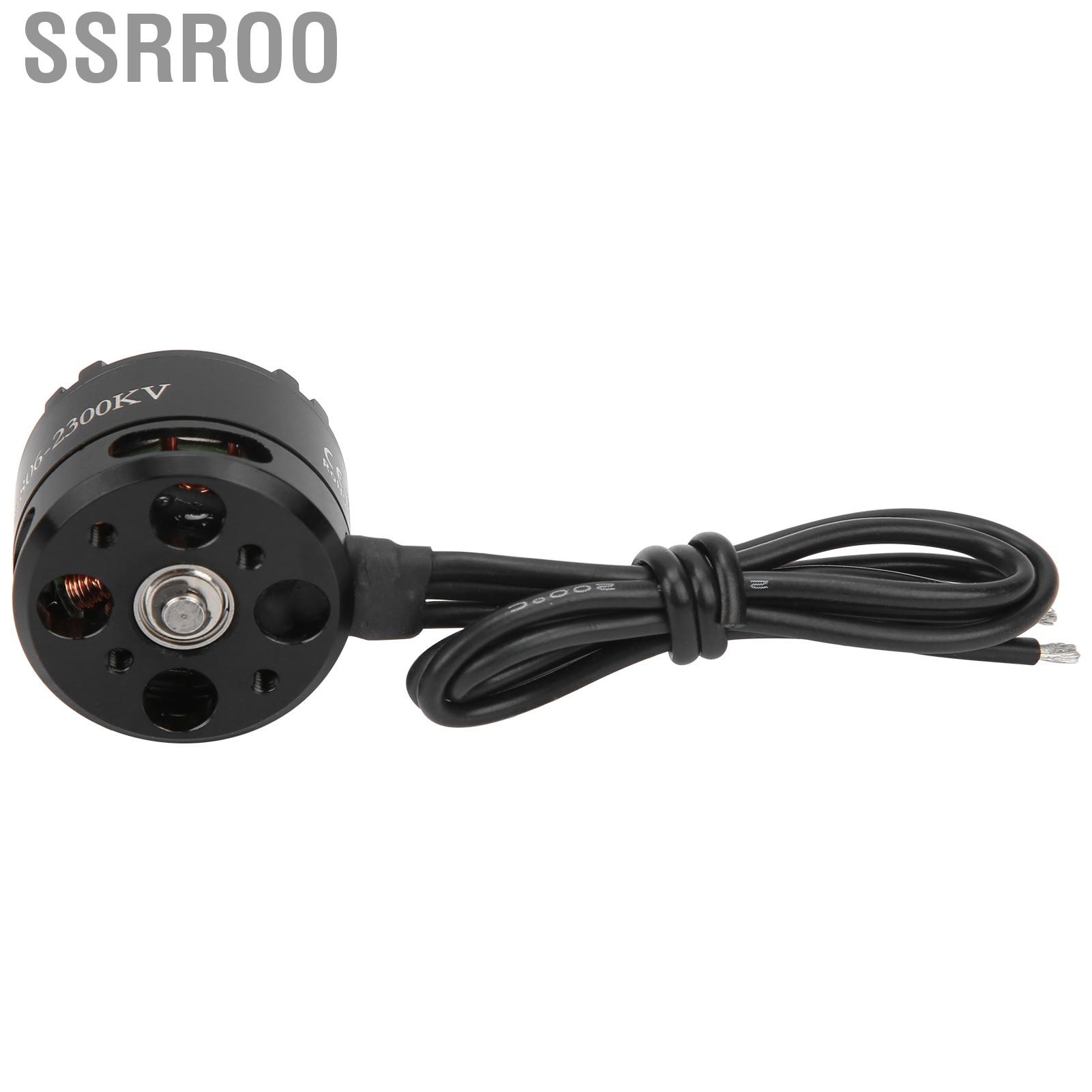 Ssrroo BE1806 2300KV Brushless Motor Replacement with Adapter Fit for RC Quadcopter/Multicopters
