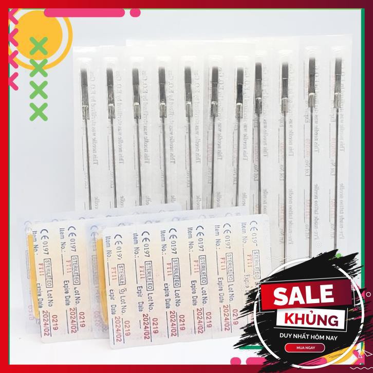 🌺FREESHIP🌺 20C-Kim Xăm Hình 11M1 ⇉ Máy Coil⇉ Kèm Ngòi 20c ⇉ Kim Đi Bóng⇉ Xăm Hình Nghệ Thuật